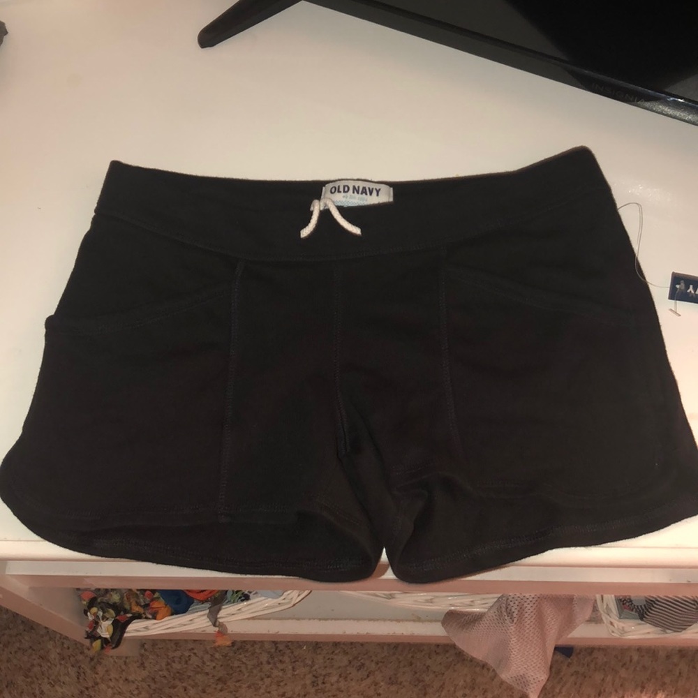 Black shorts